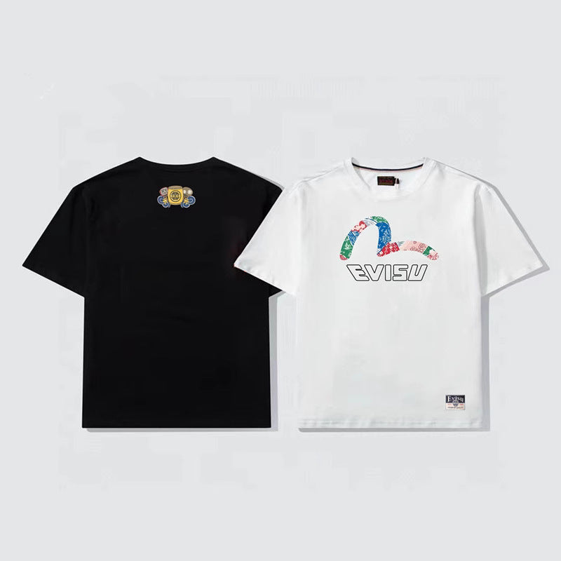 2026 Evisu Men's  New T-Shirt